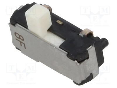 ON-ON Schalter: Schiebeschalter Pos: 2 SMT SPDT 0,2A/12VDC