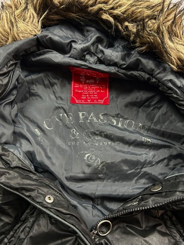 VTG STREETWEAR MAISON MARGIELA STYLE JAPANESE FUR ZIP HOOD JACKET 90S - Picture 8 of 9