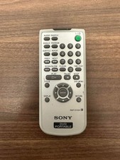 Genuine OEM Sony RMT-D114A Replacement Remote Silver DVD Very Good