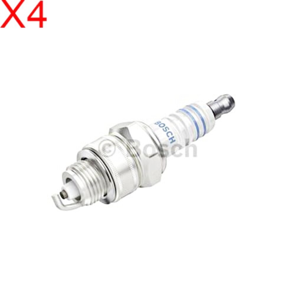 BOSCH X4 Spark Plug For HOLDEN 48215 E Series EJ EK F FB H HK 48-69 0242219512