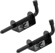 5 Inch Spring Loaded Latch Bolt, Heavy Duty Spring Loaded Latch Pin Door Lock,1/