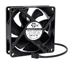 80mm DC 12V Waterproof Cooling Fan,80X80X25mm High Speed CFM,for Computer