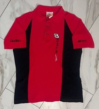 NASCAR Winners Circle Vintage Dale Earnhardt Jr 8 Polo Shirt Men s M Budweiser