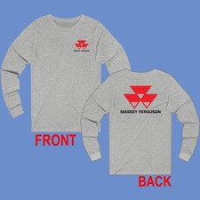 Massey Ferguson Tractor Men's Grey Size S-2XL