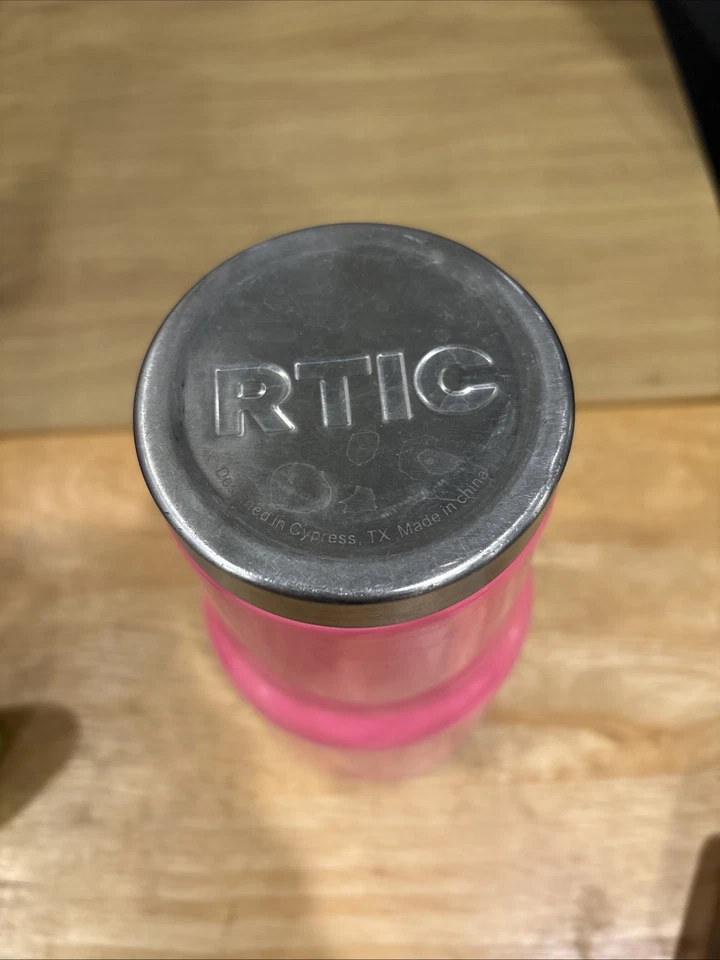 Rtic 30 OZ. Vaso aislante de doble pared - rosa Foto 3 de 4