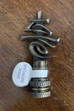 Preowned Vintage NOS Antique Brass Finish Longevity Lamp Finial