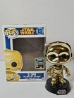 Funko POP! C-3P0 #13 Star Wars- 2015 Summer Con Exclusive-NO Plastic Insert