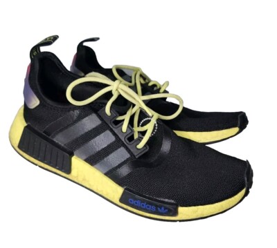 Adidas Size 6.5 adidas NMD R1 Black Pulse Yellow 2021