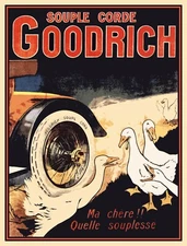 10898.Decor Poster.Room wall.Vintage Interior  design.Antique tires with ducks