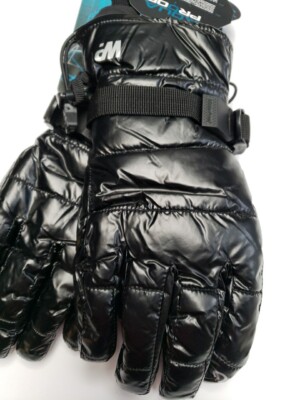 NWT Winter Proof Mens Ski Gloves Black Size L/XL Winterproof Touch Capable