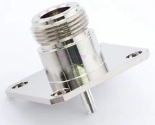 N Female Coax Connector fits Type  43 Watt Meter by W5SWL