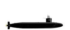 1/350 Iron Shipwright 4290 -USS Narwahl  SSN-671 - Nuclear Submarine Model