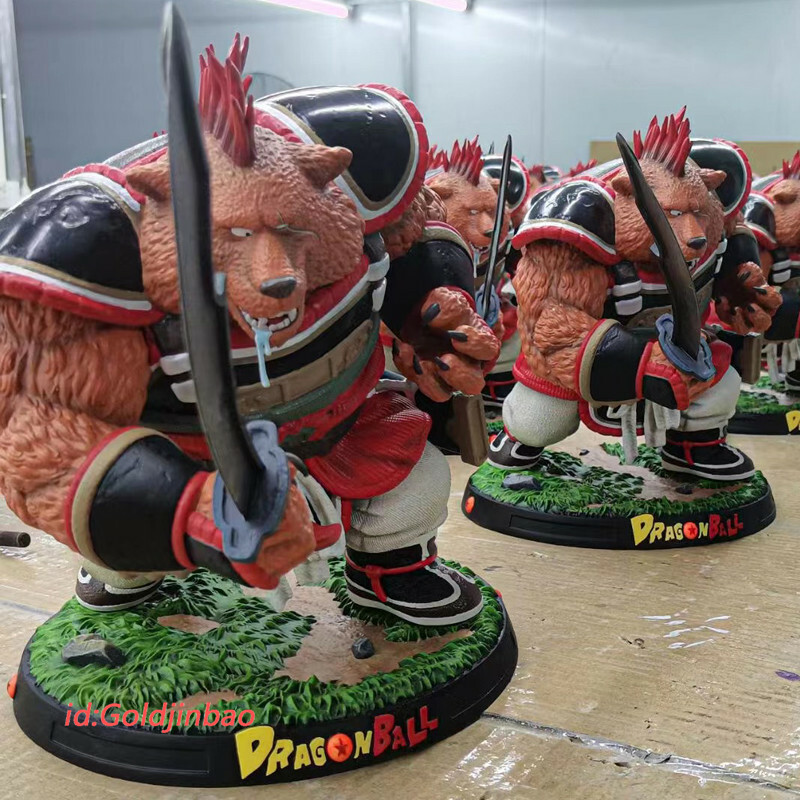 XBD Studio Dragon Ball Child Goku Series Bandit Bear Resin Statue