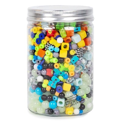 3-pack Hello Hobby Fashion Bead Jars, for boys and girls, for children,