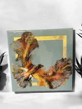 Original Acrylic Pour Art On Canvas 40/40 cm