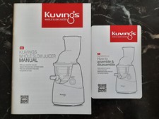 Bedienungsanleitung für Kuvings Entsafterin englisch