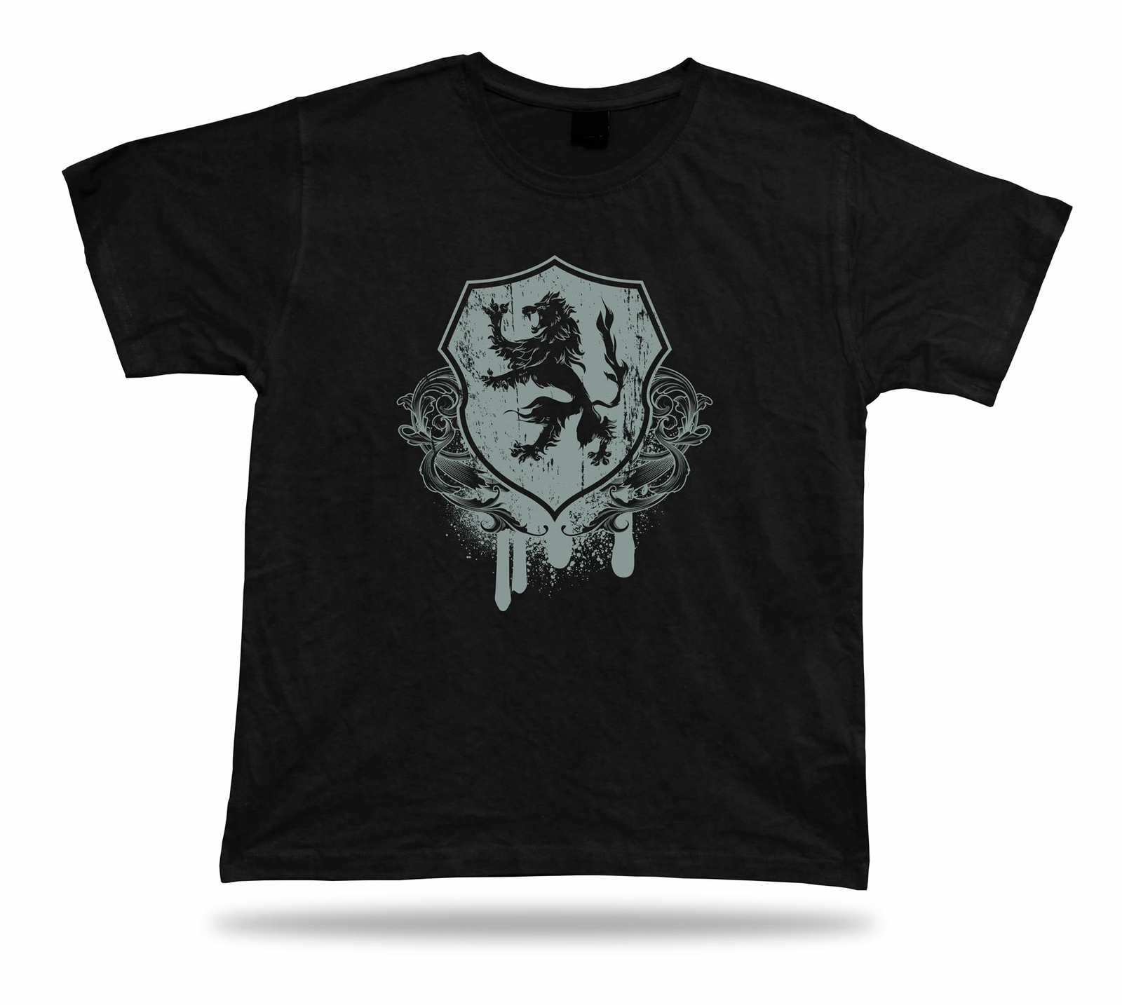 Lion Symbolism Floral t shirt awesome cool modern design special birthday gift