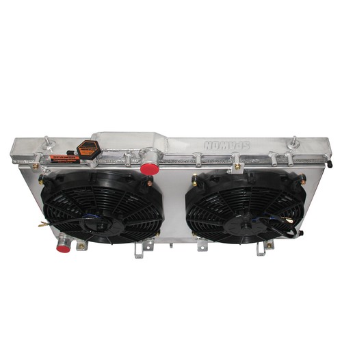 Fit Subaru Impreza Baja WRX Saab 9-2X 2.5L H4 2003-2007 Radiator & Fan Shroud AT - Bild 6 von 8