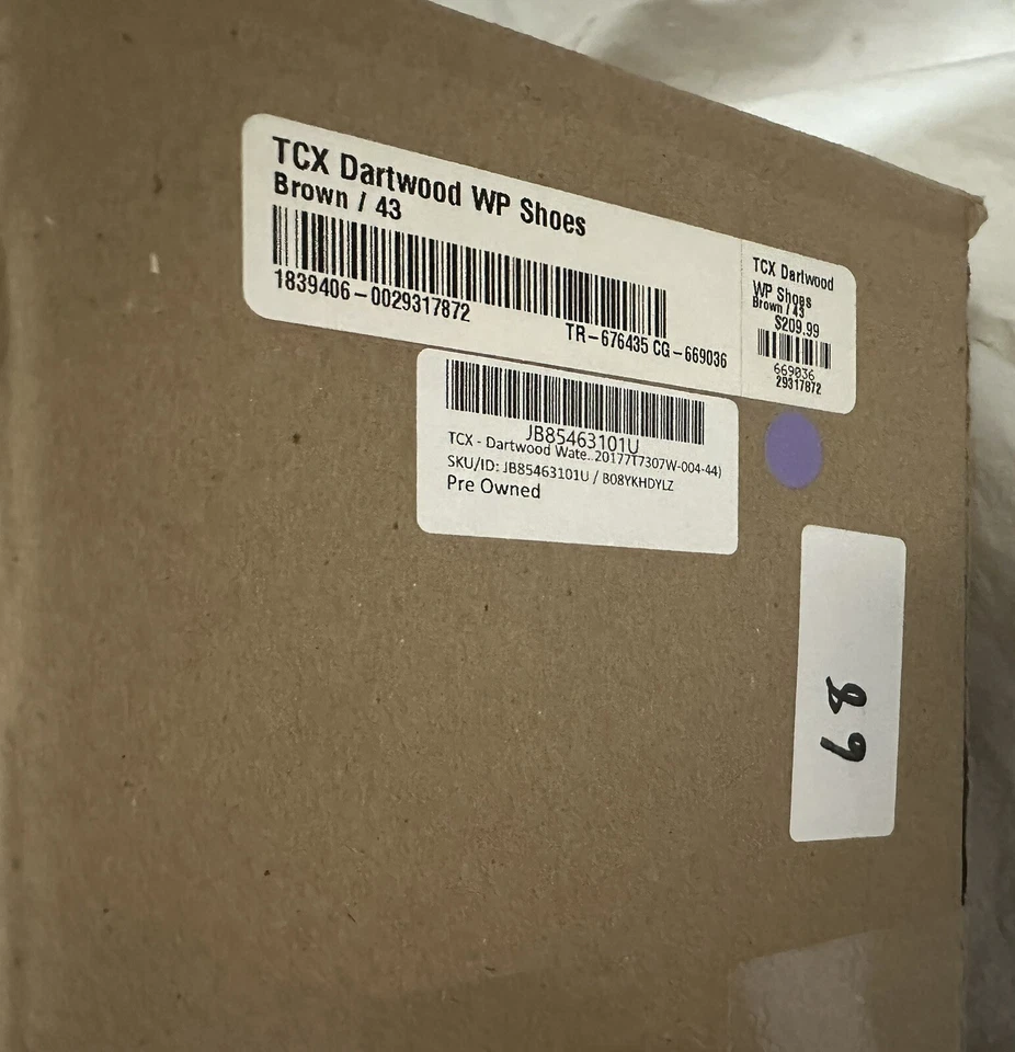 Sapatos TCX Dartwood WP marrom tamanho 43 UE / 9 EUA $210. - Imagem 2 de 4