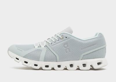 Authentic On Running Cloud 5   ( Men Sizes: UK 7.5, 8, 8.5 & 9 ) Glacier / White