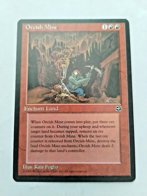 MTG Orcish Mine Homelands Regular Uncommon - Uncirculated