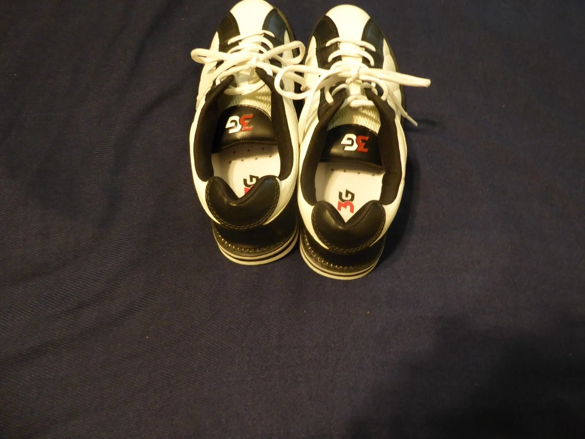 900 Global 3G KICKS Bowling Shoes White Black Sizes 9 men 11 women