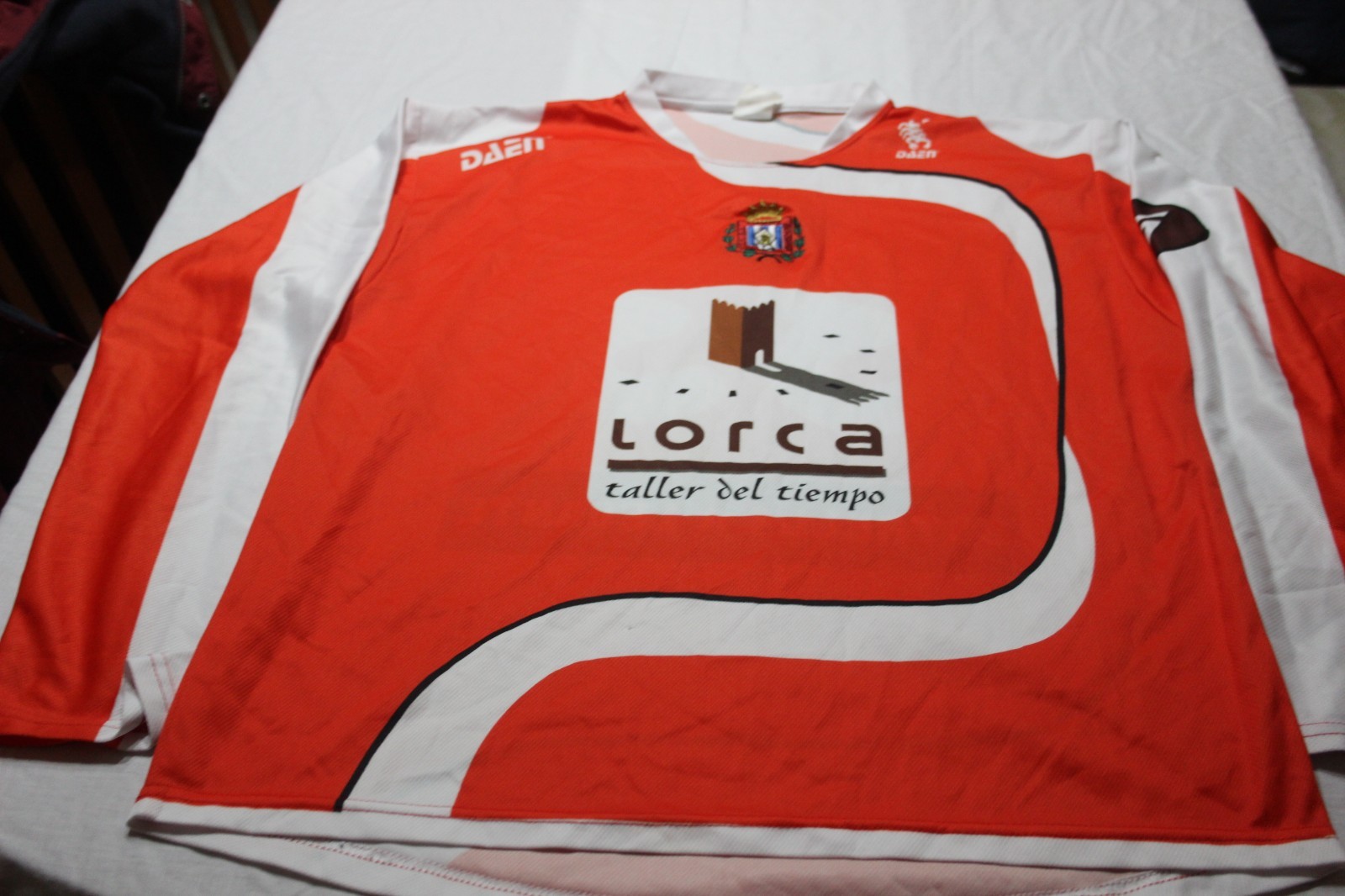CAMISETA OFICIAL LORCA MARCA DAEN TALLA XL Nº 33 E.RO SHIRT | eBay