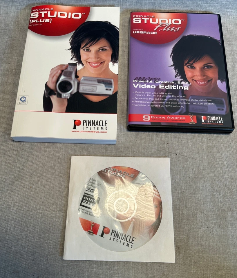 Pinnacle Studio Media Suite Plus Version 7 SE + 9 Upgrade Video Editor w/ Manual - Image 2 of 4