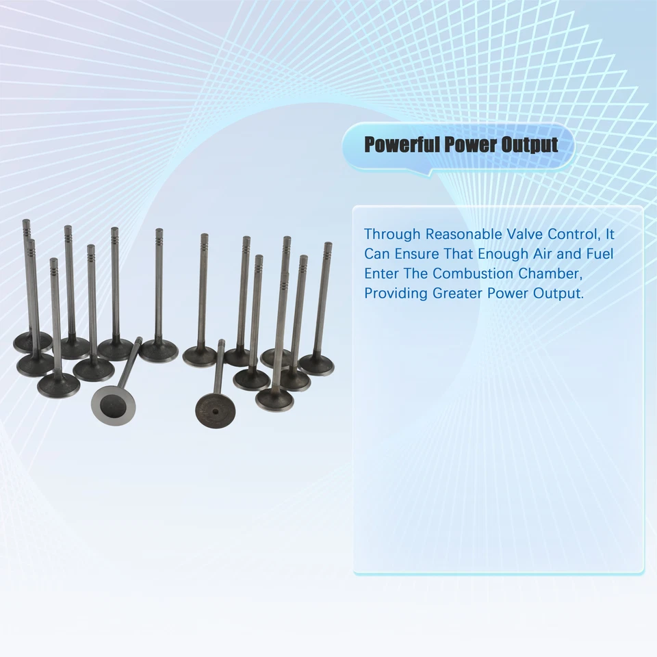 Впускной клапан и выпускной клапан 8 шт для Chevrolet Cruze 1,4 л 2011-2015 годов выпуска - Изображение 4 из 4