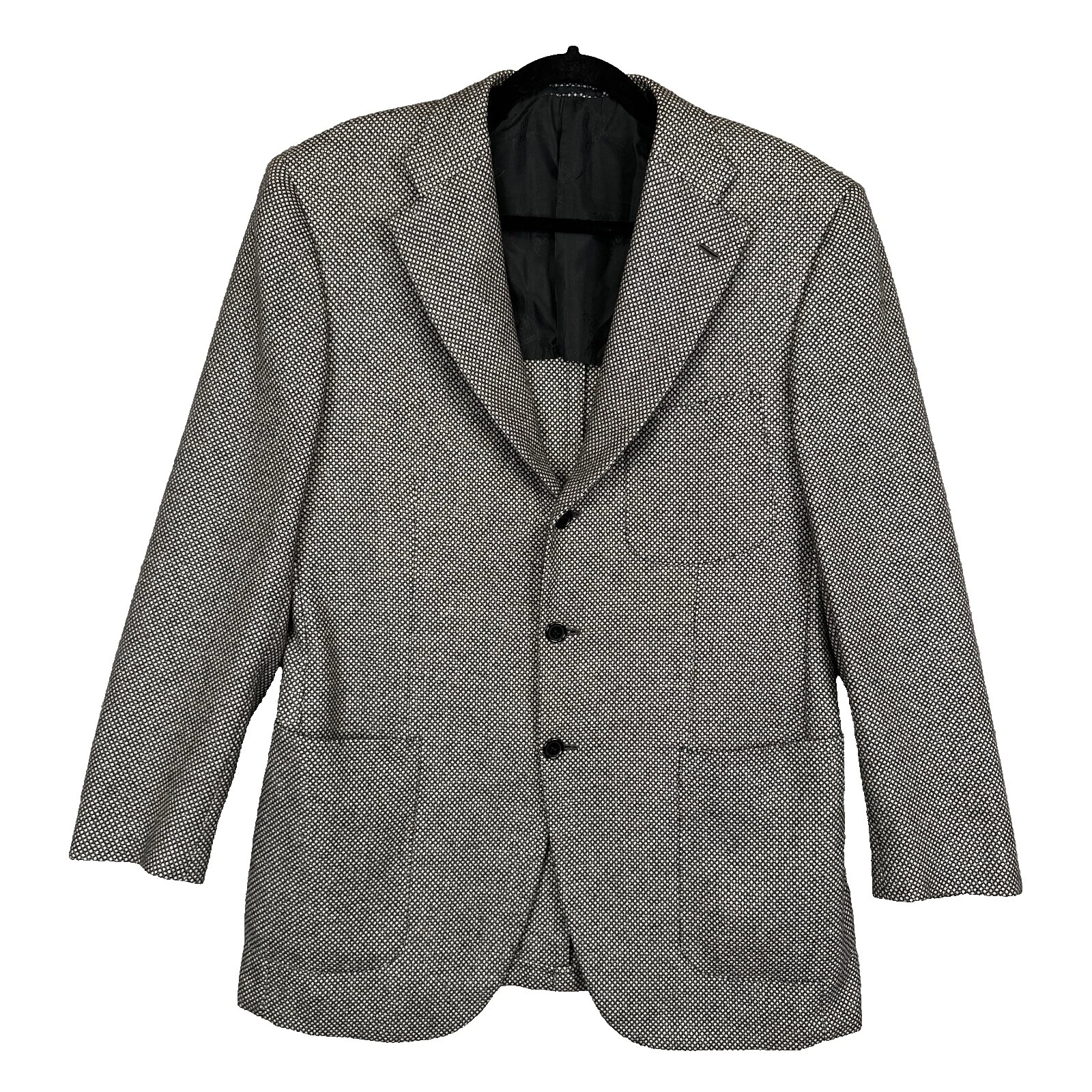 Chaquetas de traje geométrico Brioni para hombres
