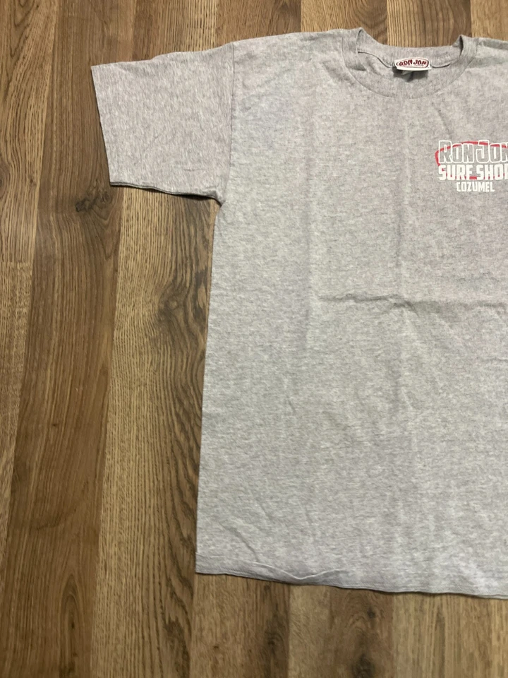 Camisa Ron Jon Surf Shop, Para Hombre Talla Pequeña, Gris Rojo Blanco Foto 4 de 4