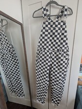 Urban Outfitters Checkered Overalls in Size Small