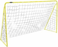 Kickmaster Football Goal 6ft Premier Outdoor Net Kids Garden Steel Children