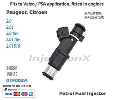 Injecteur Peugeot 607