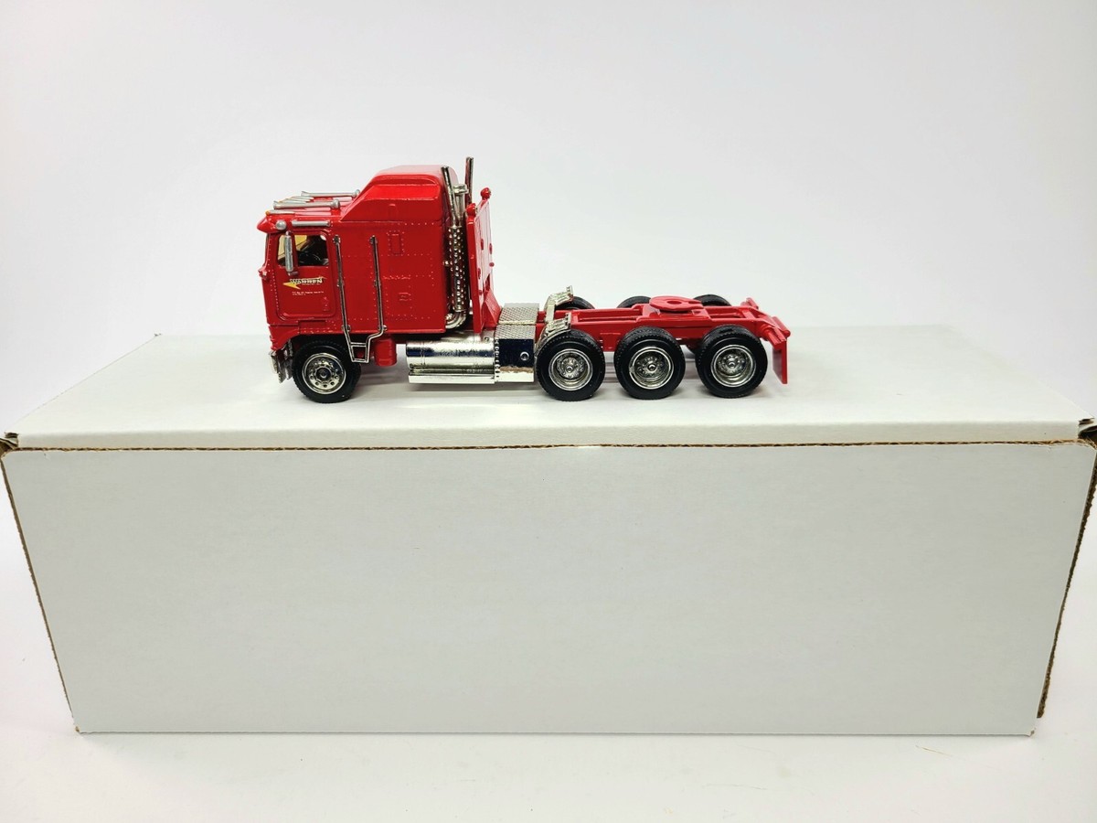 Kenworth K100 8x6 Truck Sleeper Cab - Red - ASAM Smith 1:48 Scale