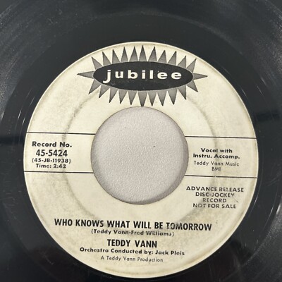 TEDDY VANN - RIVER KEEP MOVING Jubilee 45rpm FUNK / SOUL