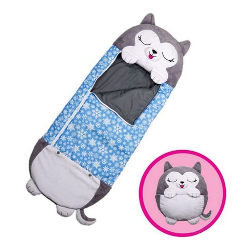 Children Cartoon Sleep Sack For Birthday Gift Kids Sleeping Bag Plush Soft Lazy - Picture 14 of 20