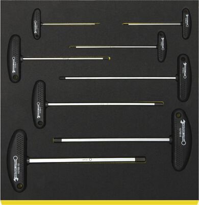 Stahlwille TOOL SET IN TOOL-CONTROL TRAY-SYSTEM 96838786 Set with  8 Psc. TCS 10