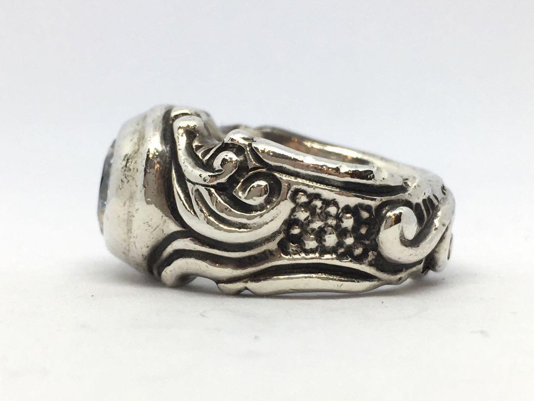 Bill Wall Leather Silver Ring Special Edition Zirconia US Bill Wall Leather Silver Ring Special Edition Zirconia US