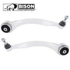 Bison Performance 2pc Set Front LH RH Lower Rearward Control Arm For A8 Quattro