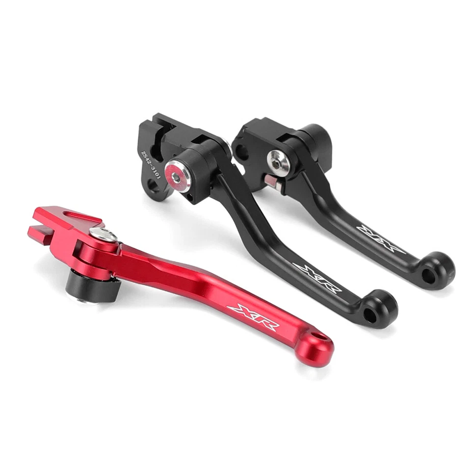 Pivot Brake Clutch Levers For HONDA XR250L XR600R XR650R XR 400/250/230 Motard - Image 2 of 4