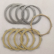 Clutch Friction Steel Plates Kit For Honda CBR125 CBR125R RS 04-09 CBR150R 00-03