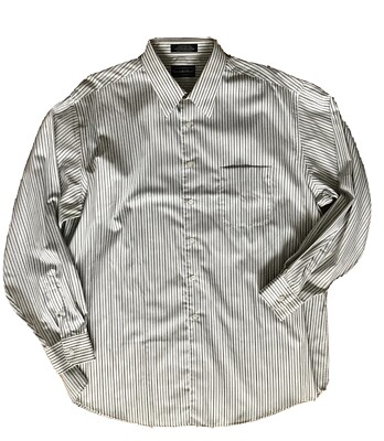 preswick & moore men's dress shirts Mens Big & Tall Preswick & Moore Dress Shirt - Laurel Wreath 17-17.5 x 36-37 Laurel