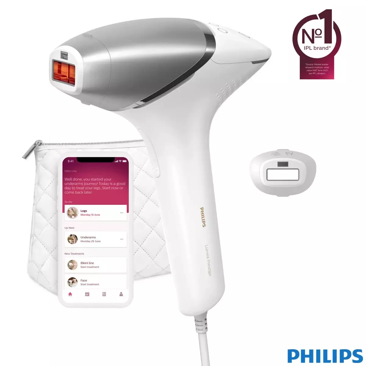 Philips Lumea 8000 Series IPL Hair Removal Device