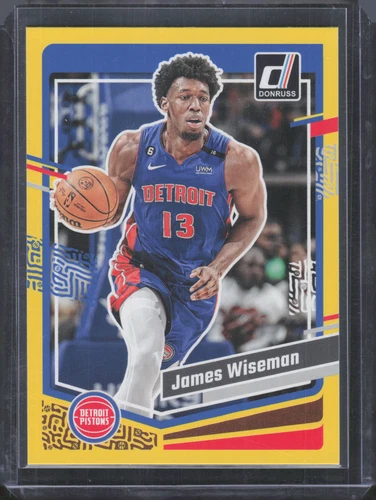 2023-24 Donruss Yellow Flood #146 James Wiseman