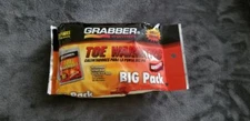 GRABBER TOE WARMERS BIG PACK 8 PAIRS (16 WARMERS) - NEW IN PACK