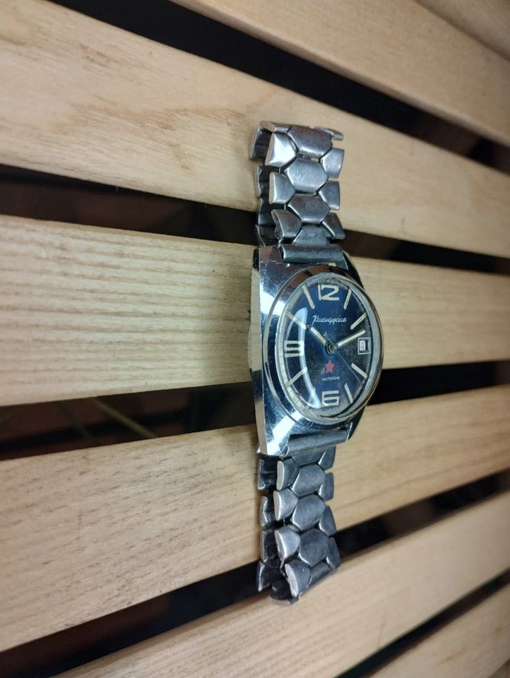 Reloj Vintage Vostok zakaz mo URSS Chistopol Komandirskie Servicio Rusia Soviética Foto 3 de 4