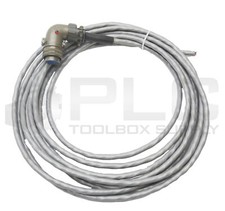 NEW AMPHENOL AN-3057-10 10PIN F 90 DEG CONNECTOR W/ BELDEN 8725 CABLE APPROX 22'