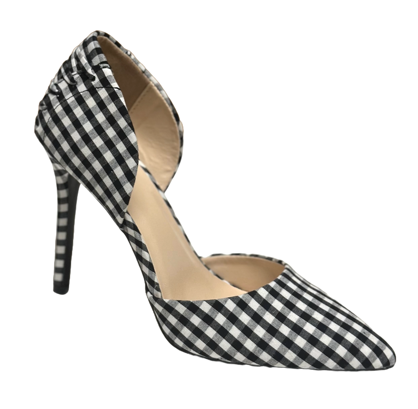 Qupid Show-02 Stiletto D'Orsay Heels