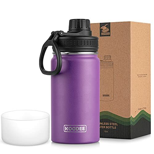 12 Oz Stainless Steel Vacuum Insulated Wide Mouth Flask